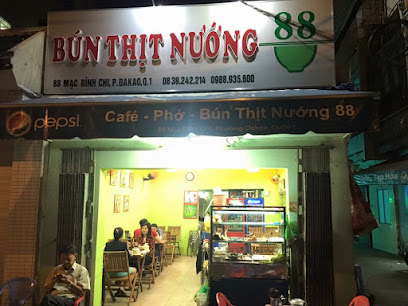 Quán Bún Thịt Nướng 88 Mạc Đĩnh Chi - Quận 1, 88 Mạc Đĩnh Chi, Phường Đa Kao, Quận 1, Thành phố Hồ Chí Minh