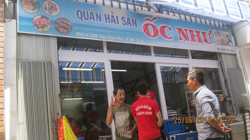 Quán Ốc Như - quận 10, 650/4/29D Điện Biên Phủ, Phường 11, Quận 10, Thành phố Hồ Chí Minh