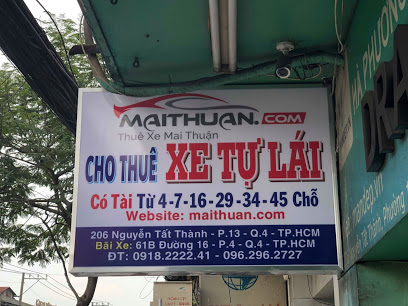 Dịch vụ cho thuê xe tự lái Mai Thuận - 1C Hoàng Diệu, Phường 13, Quận 4, 1C Hoàng Diệu, Phường 13, Quận 4, Thành phố Hồ Chí Minh