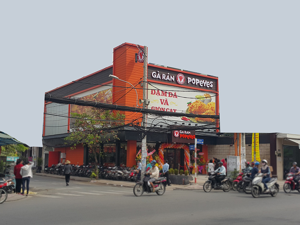 Nhà hàng gà rán Popeyes - 332 Nguyễn Thị Thập Phường Tân Quy, Quận 7, 332 Nguyễn Thị Thập, Phường Tân Quy, Quận 7, Thành phố Hồ Chí Minh