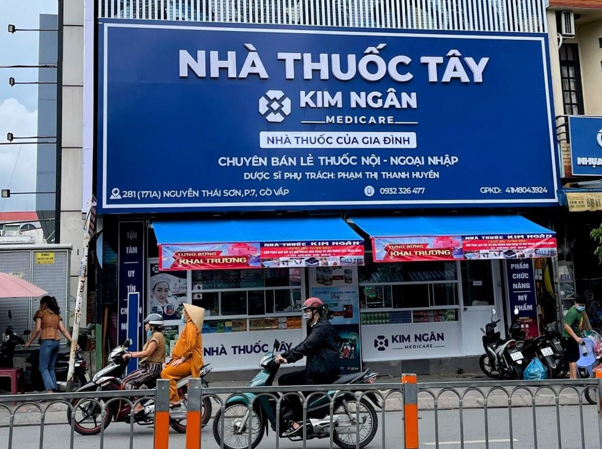 Nhà Thuốc Tây Kim Ngân - Gò Vấp, 281 Nguyễn Thái Sơn, Phường 7, Quận Gò Vấp, Thành phố Hồ Chí Minh