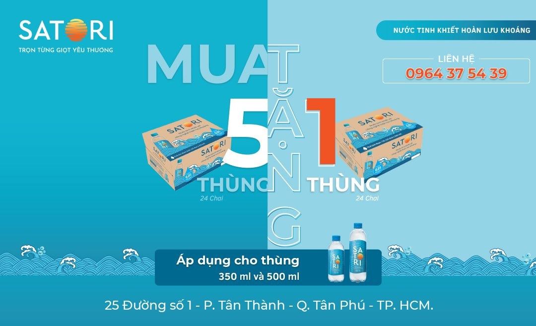 Đại lý phân phối nước Satori, 529 Lê Trọng Tấn, Phường Sơn Kỳ, Quận Tân Phú, Thành phố Hồ Chí Minh
